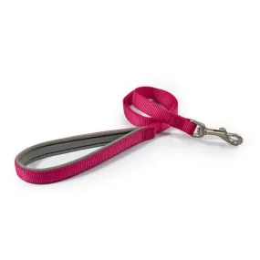 Ancol Viva Padded Nylon Lead Pink 1mx25mm