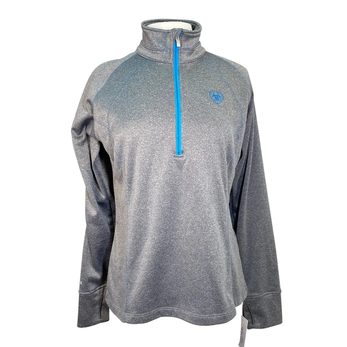 Ariat Tek Team 1/2 Zip Sweatshirt
 in Grey - Women's Medium