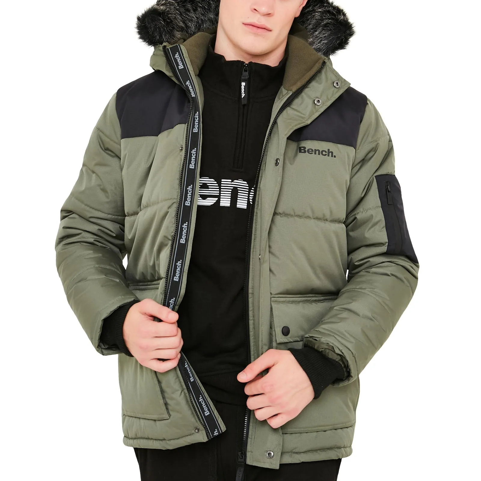 Bench Mens Tillor Winter Padded Coat