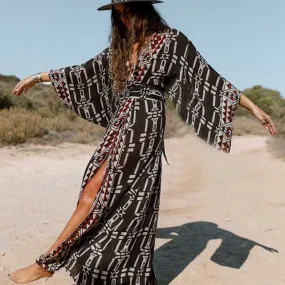 Bohemian Kimono Robe