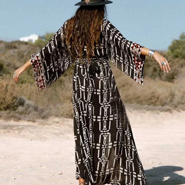 Bohemian Kimono Robe