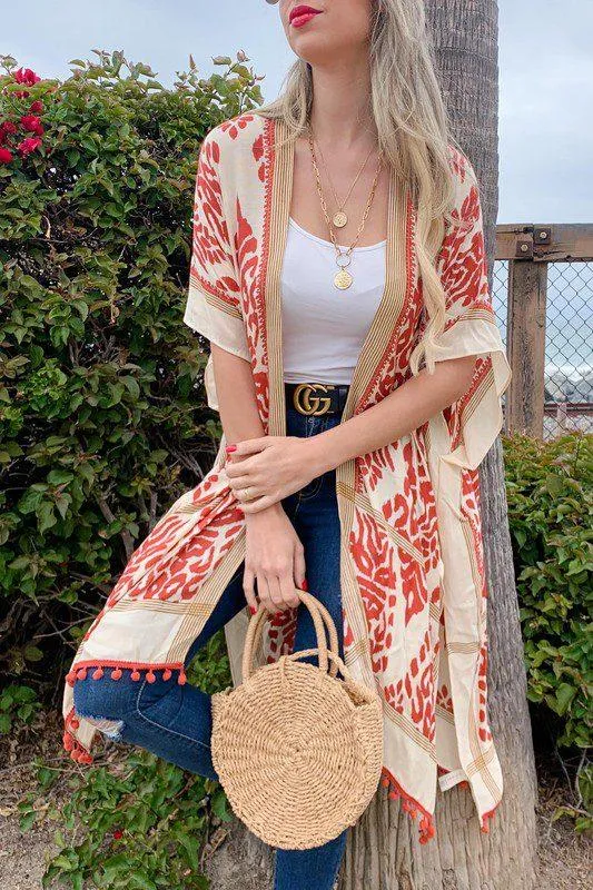 Boho Chic Kimono