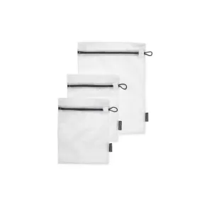 Brabantia Laundry Washing Bags 3 Pack White & Black