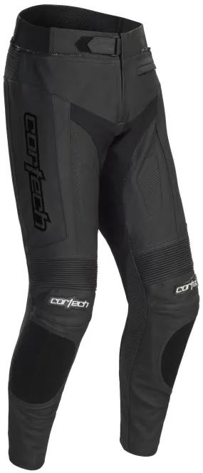 Cortech Apex 2.0 Men's Flat Black Leather Pants