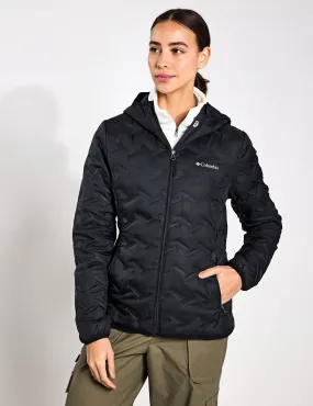 Delta Ridge II Down Hooded Jacket - Black