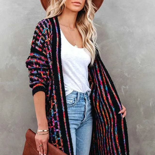 Fringe Boho Kimono Cardigan