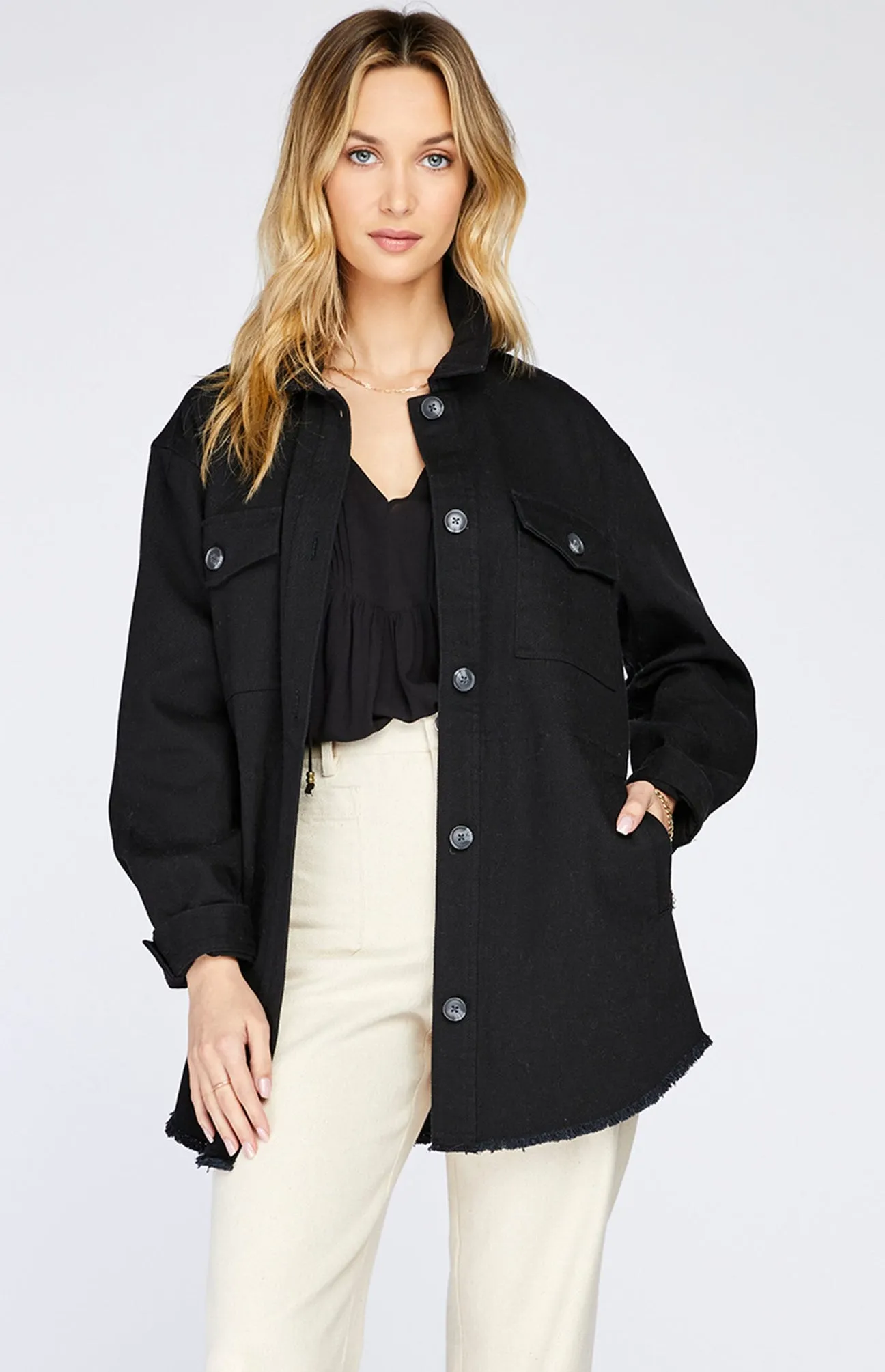 Gentle Fawn Berlin Jacket | Natural, Black   Latte