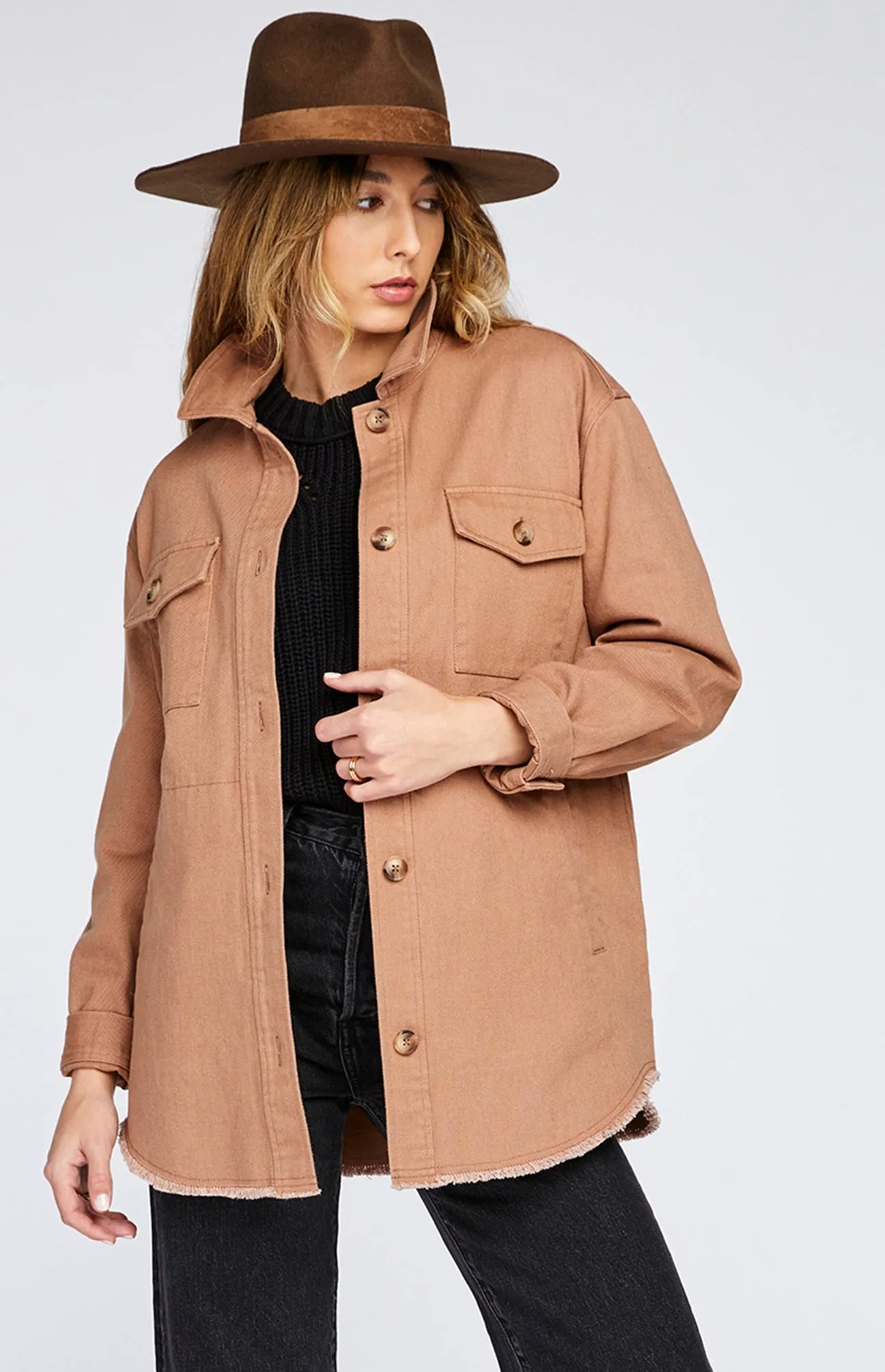 Gentle Fawn Berlin Jacket | Natural, Black   Latte