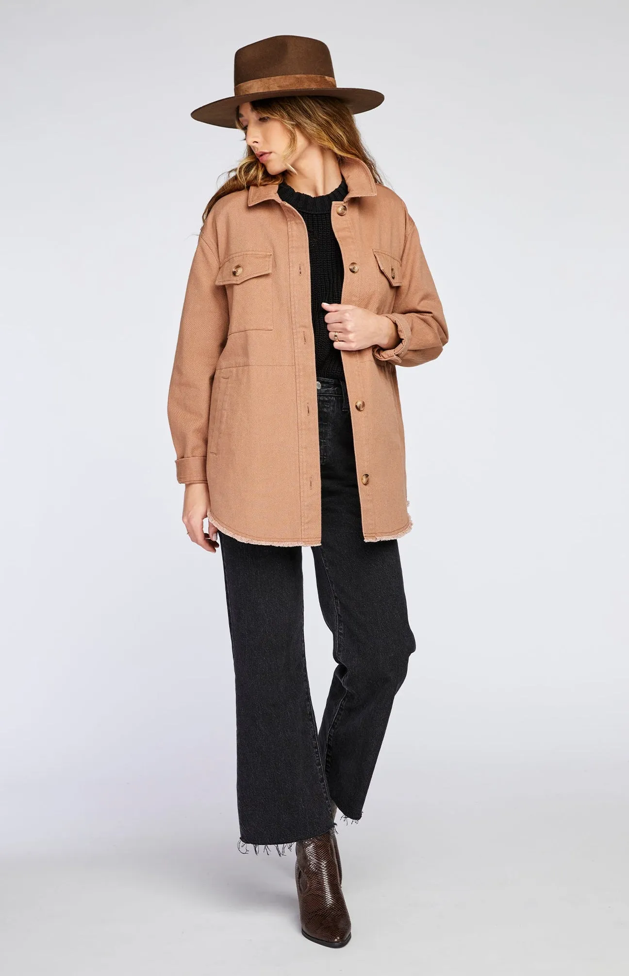 Gentle Fawn Berlin Jacket | Natural, Black   Latte