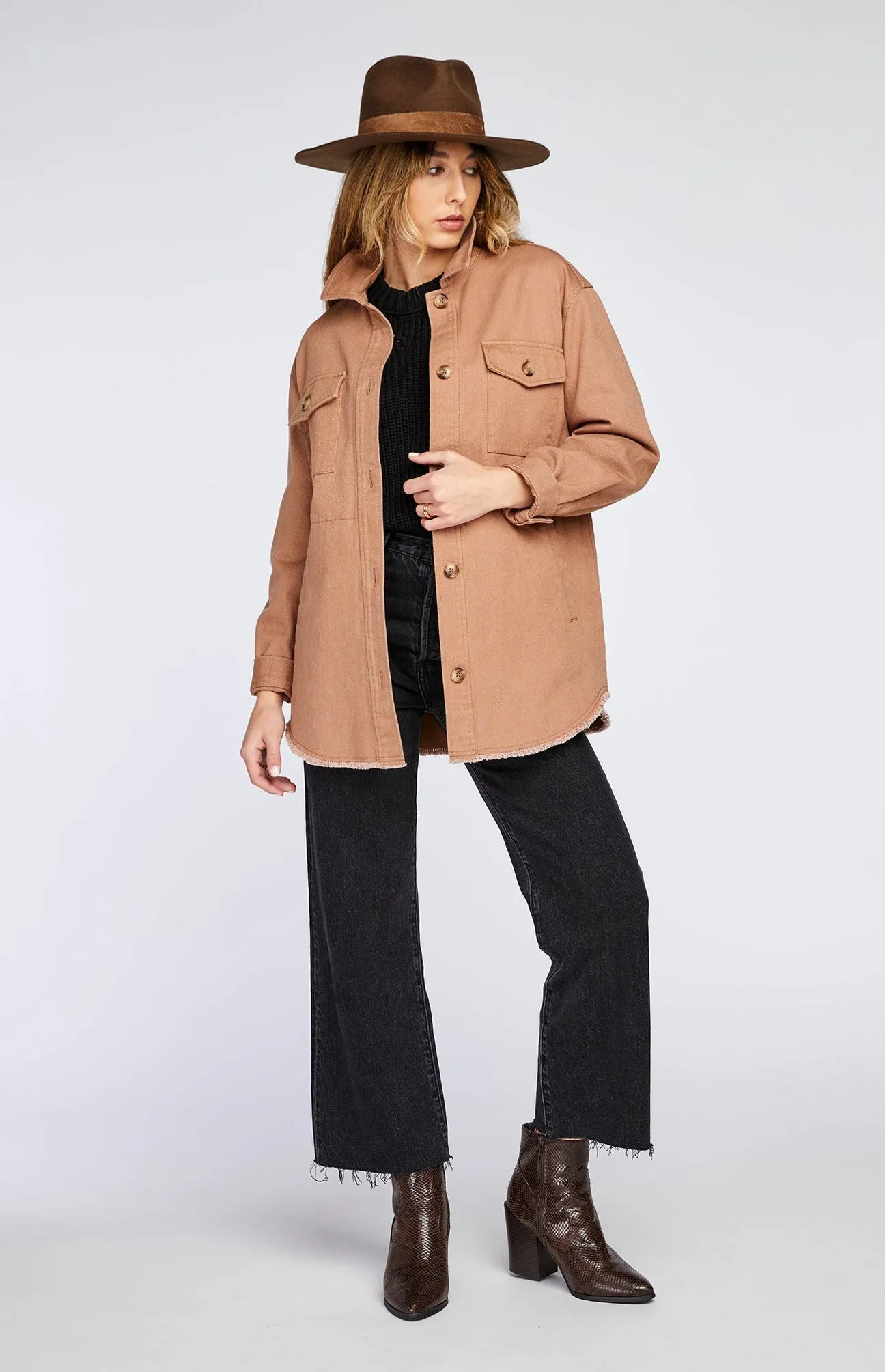 Gentle Fawn Berlin Jacket | Natural, Black   Latte