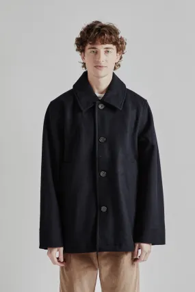 Harbour Wool Jacket - Dark Navy