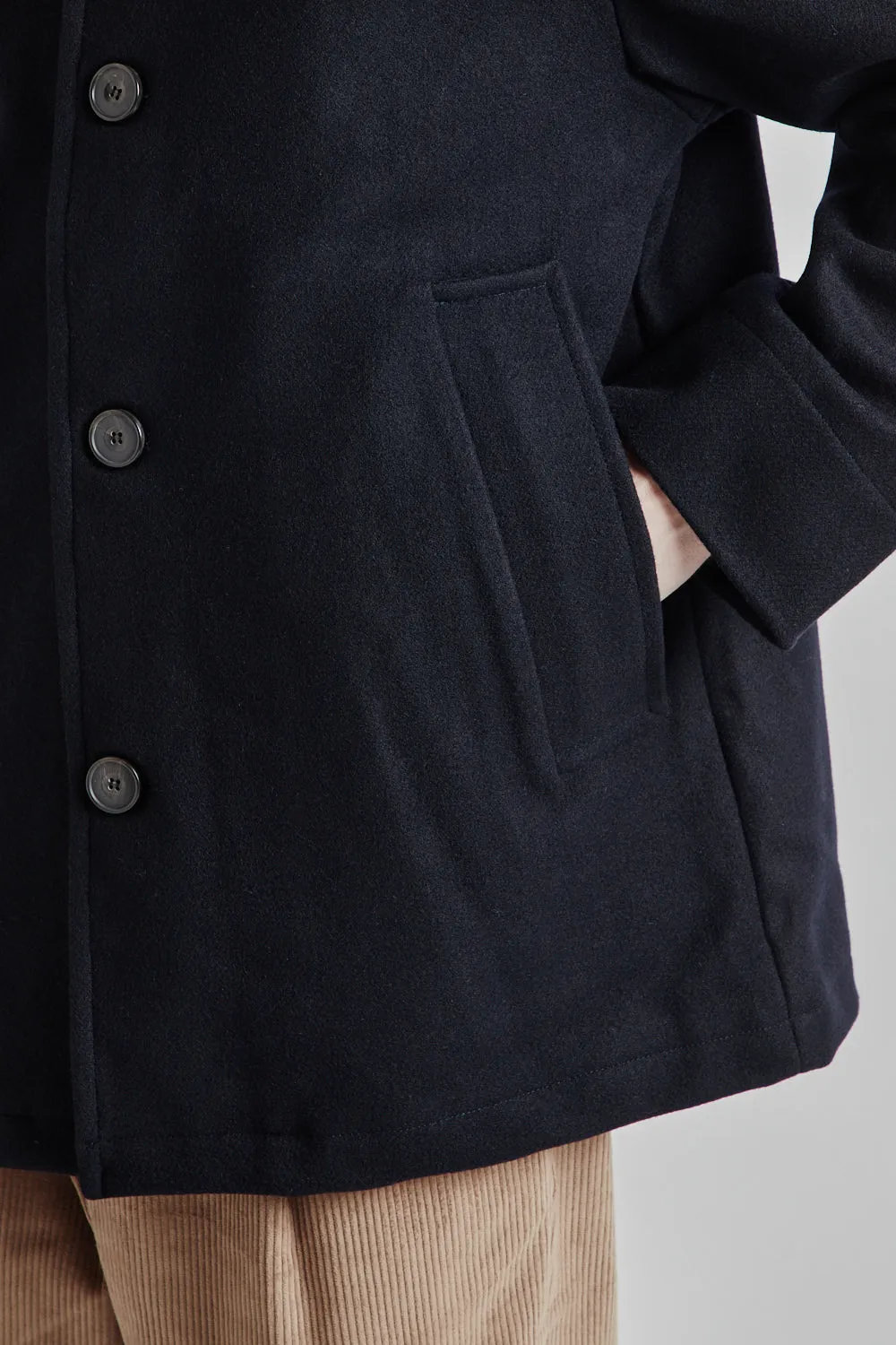 Harbour Wool Jacket - Dark Navy