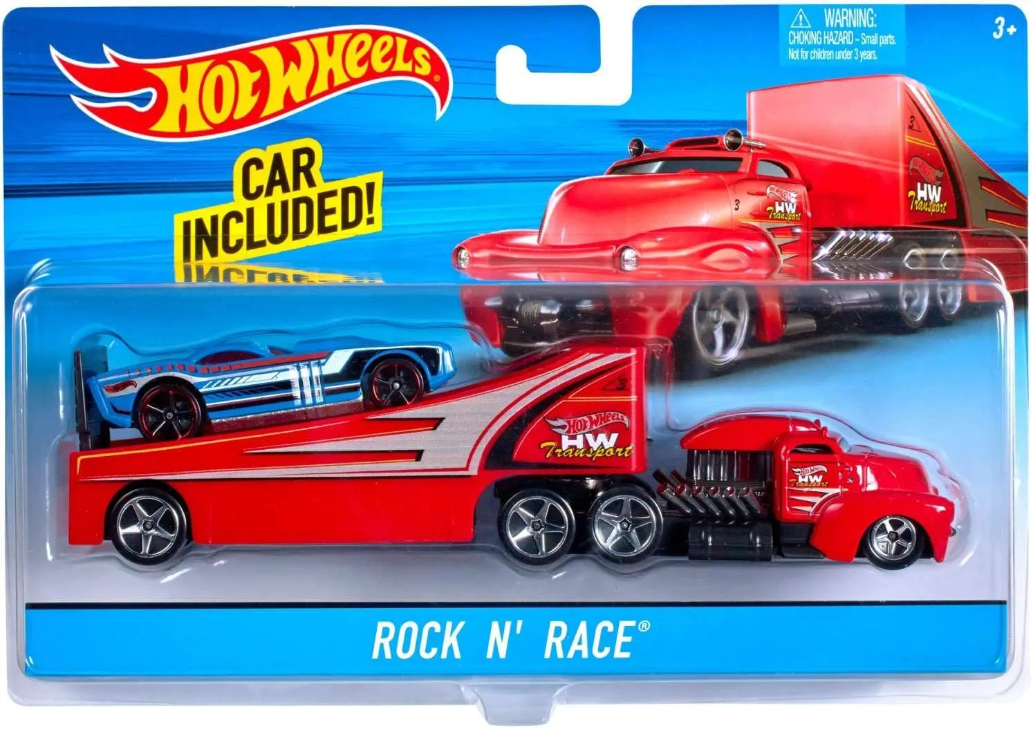 Hot Wheels Transport Rig Super Rigs Rock N' Race