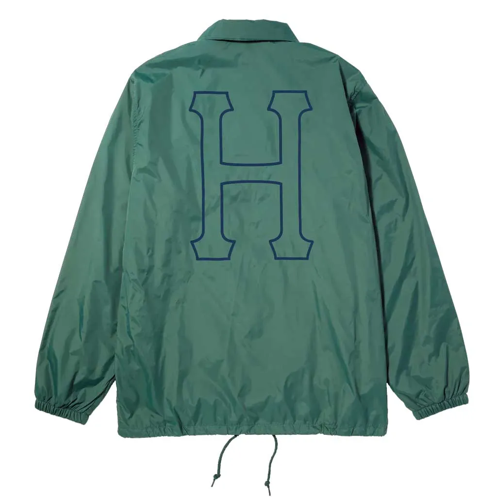 Huf Set H Coaches Jacket - Pine