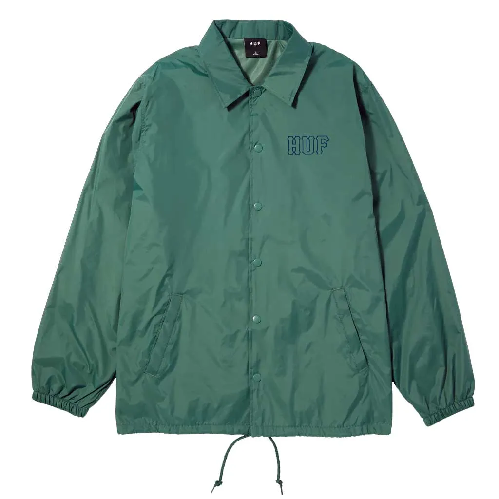 Huf Set H Coaches Jacket - Pine