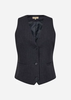 Isabella Waistcoat Navy Blue