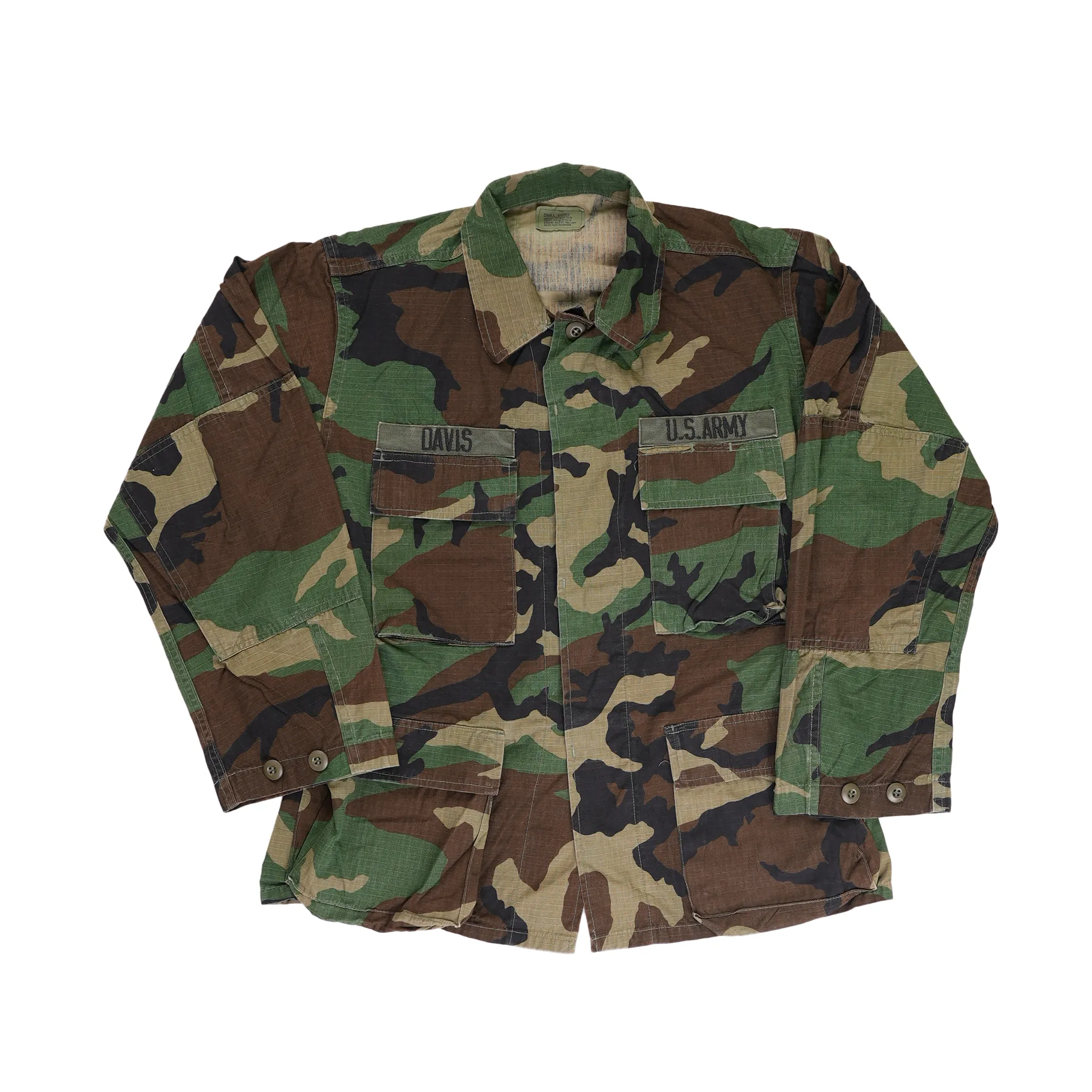 Issued USGI M81 Woodland BDU Field Shirt