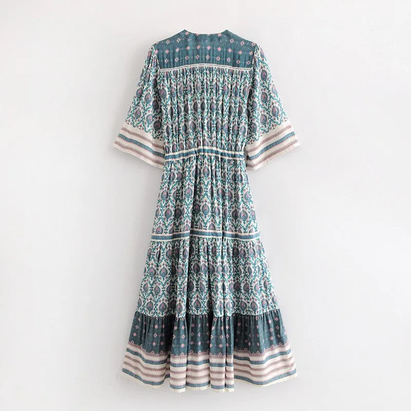 Kimono Maxi Hippie Dress / Cardigan