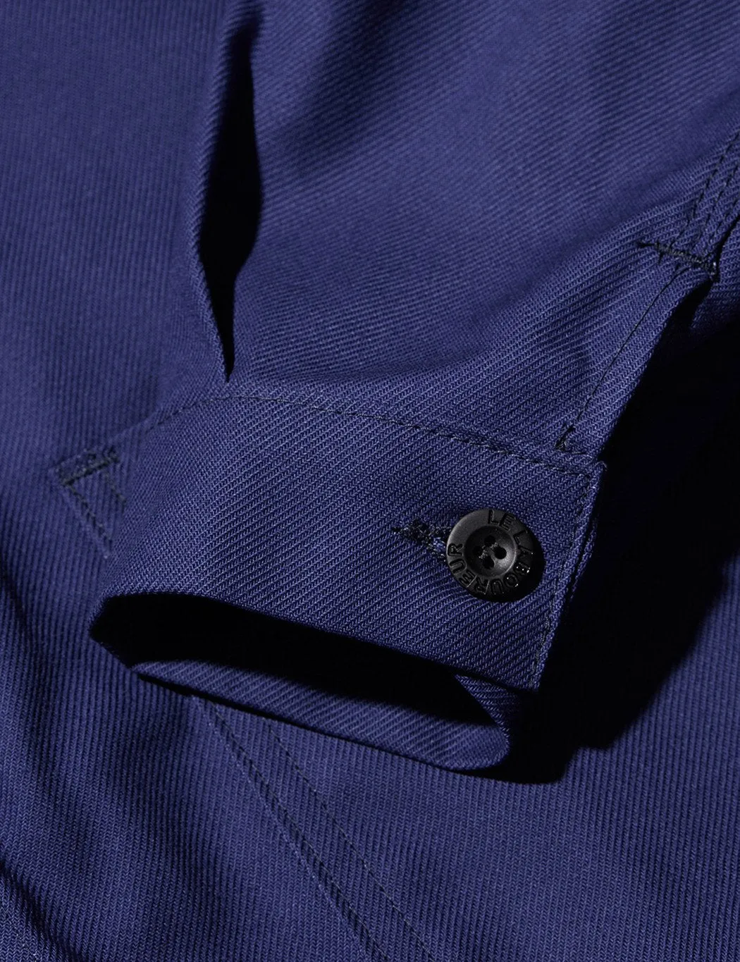 Le Laboureur Cotton Work Jacket - Navy Blue