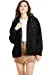 Long Sleeve Faux Fur Outwear trucker Jackets Front Pockets