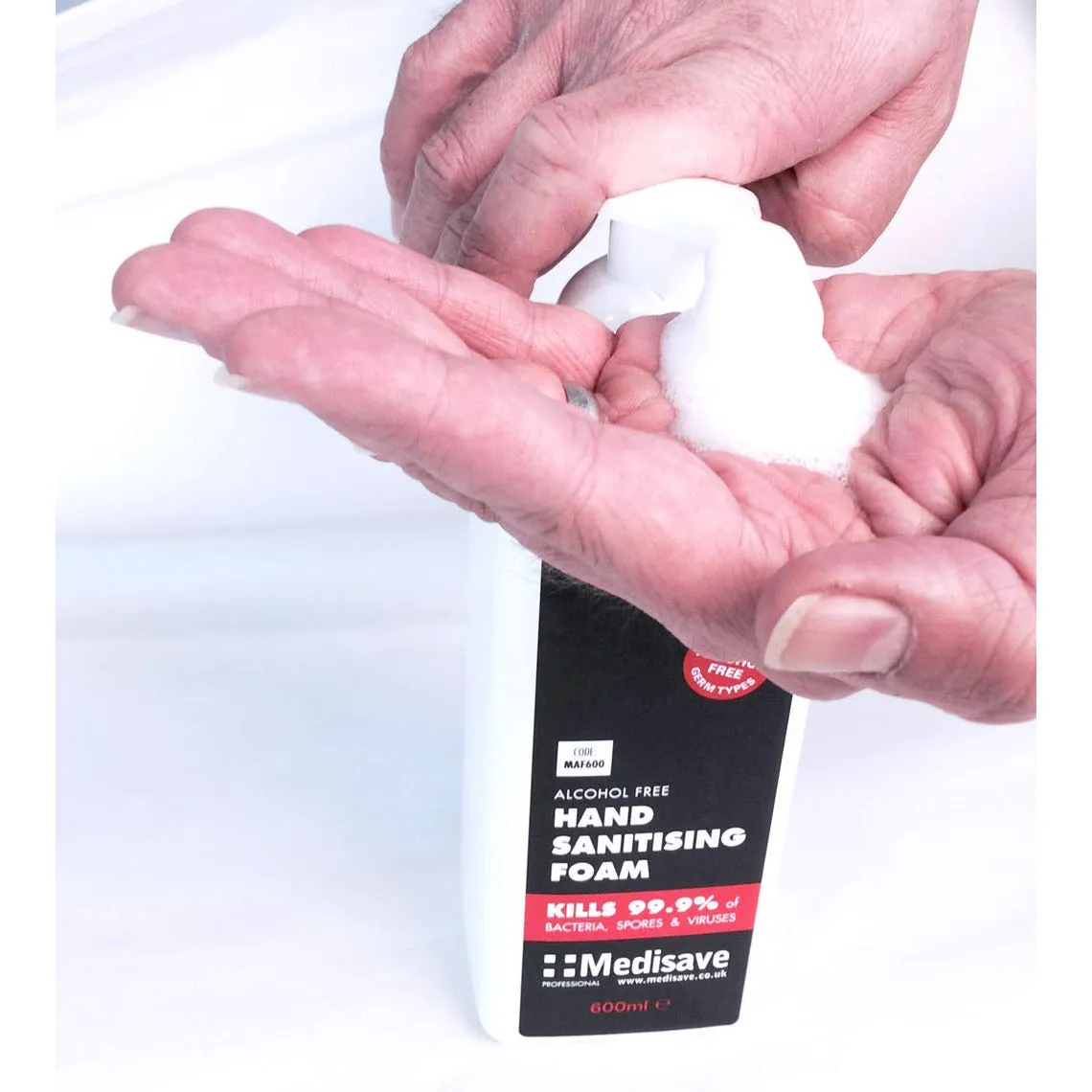 Medisave Professional Alcohol-Free Hand Foam - 600ml