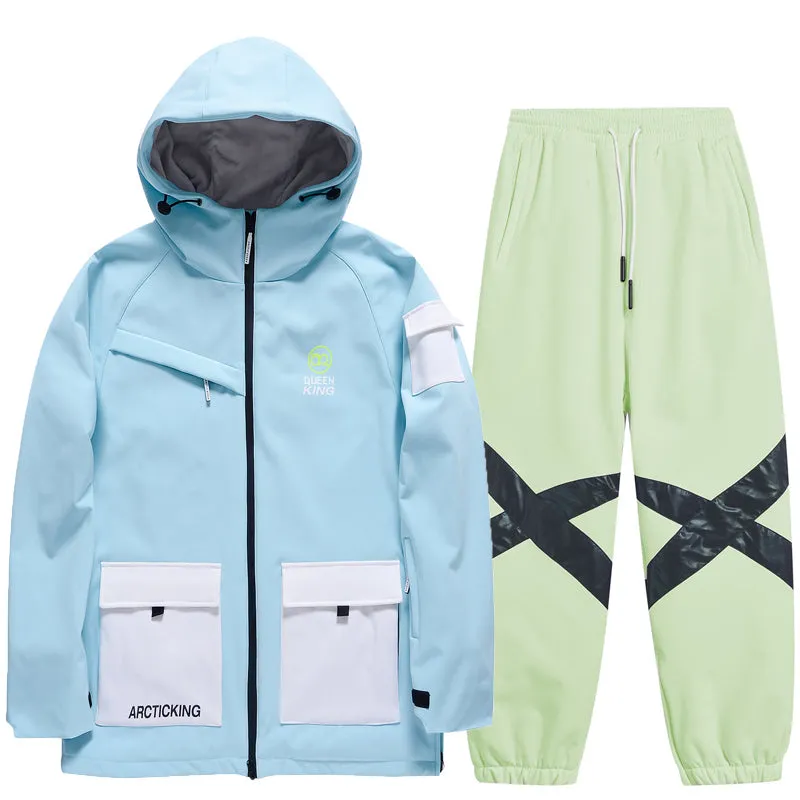 Men's Adventure Snow Jackets & Pants Loose Fit Snowwear