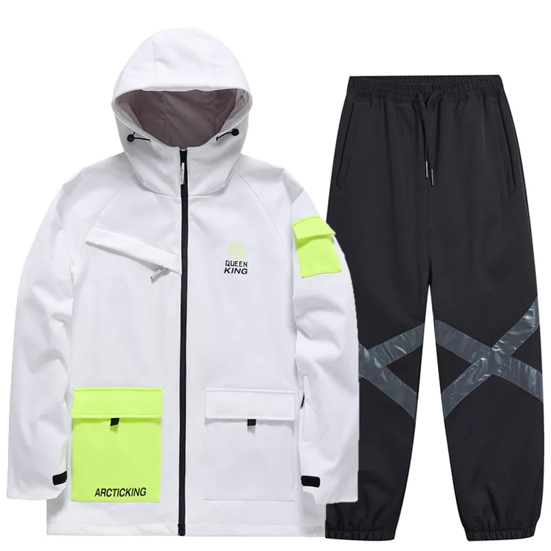 Men's Adventure Snow Jackets & Pants Loose Fit Snowwear