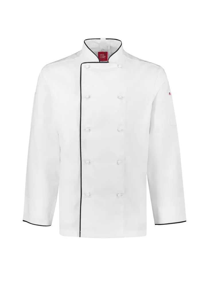 Men's Al Dente Long Sleeve Chef Jacket - CH230ML