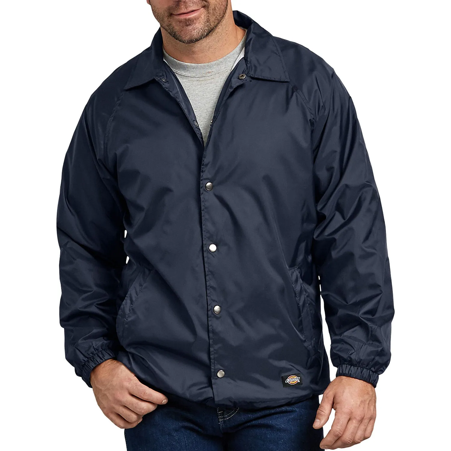 Men's Snap Front Nylon Jacket 76242