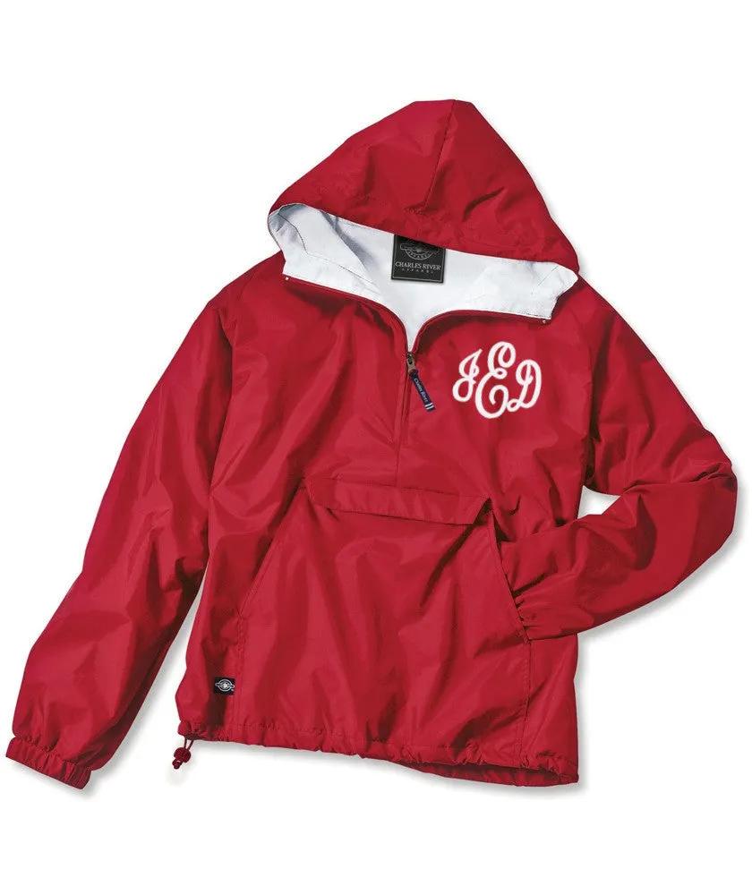 Monogrammed Classic Pullover Choose Color