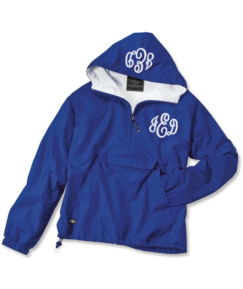 Monogrammed Classic Pullover Choose Color