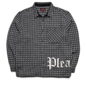 Pleasures Cross Work Shirt - Grey