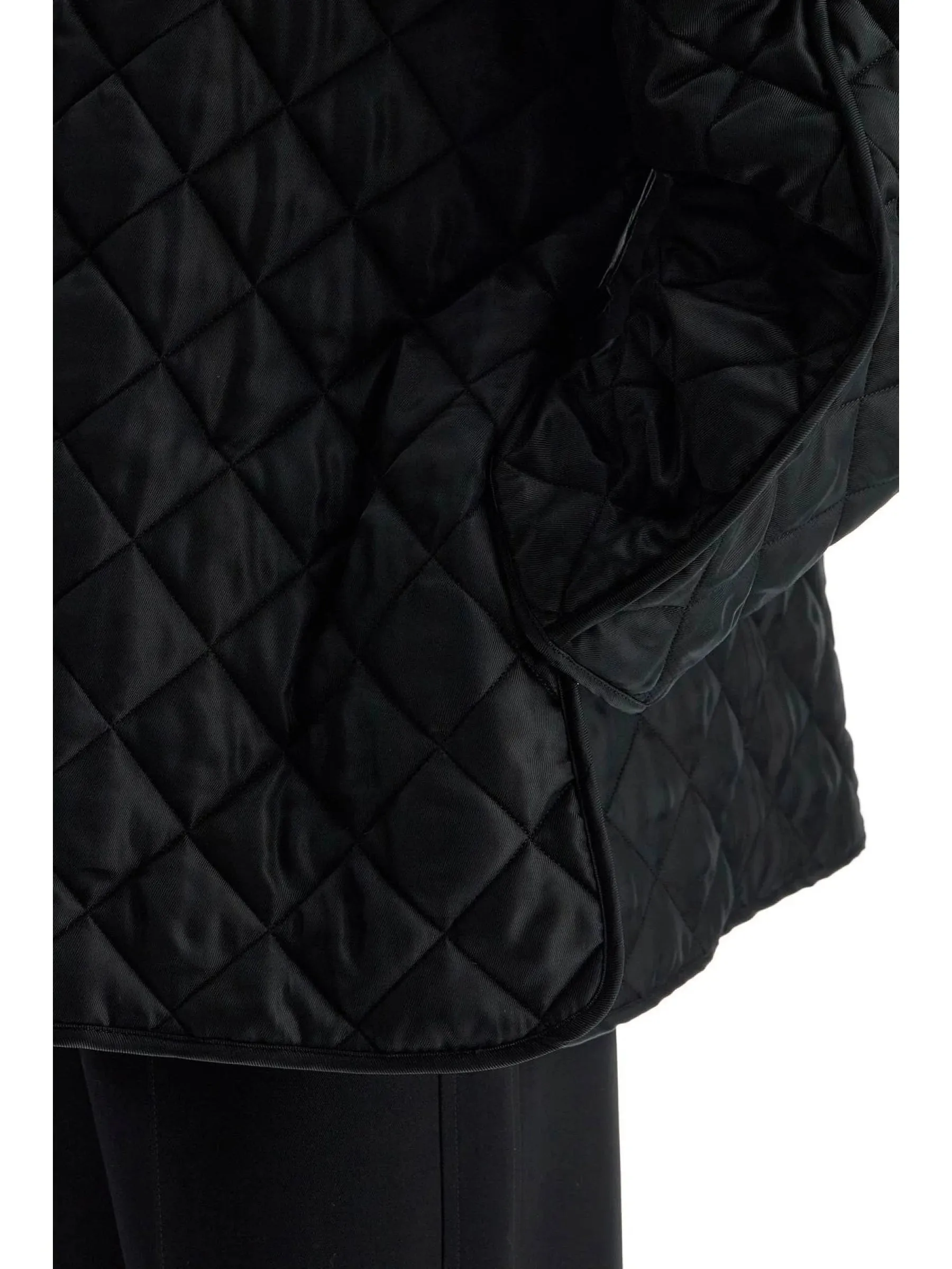 Quilted Maxi Coat