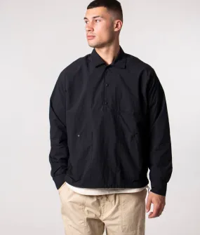 Relaxed Fit Pullover Over Shirt