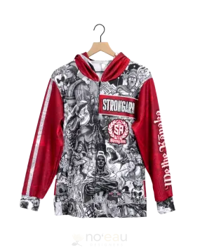 STRONGARM HAWAIIANS - SA Hawaiian Comic Zip Hoodie