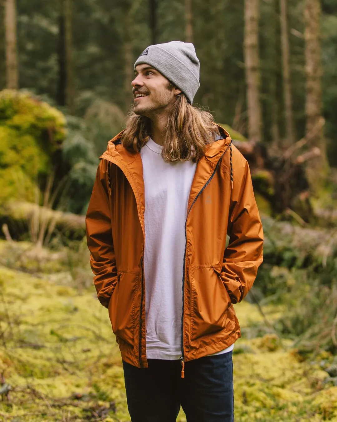 Tallows Recycled Water Resistant Jacket - Glazed Ginger