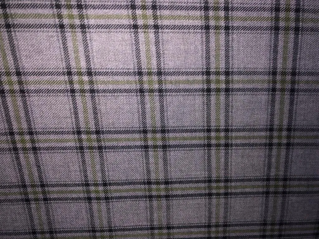 Tweed Suiting Heavy weight premium Fabric Plaids 58" wide available in 4 styles GREY/ BLACK/ GREEN PLAIDS LIGHT BROWN / DARK BROWN/ BLACK PLAIDS BLACK AND GREY PLAIDS CHARCOAL GREY/BLACK/BROWN PLAIDS[15692-15695]