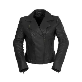 WHET BLU Women's Betsy Moto Leather Jacket