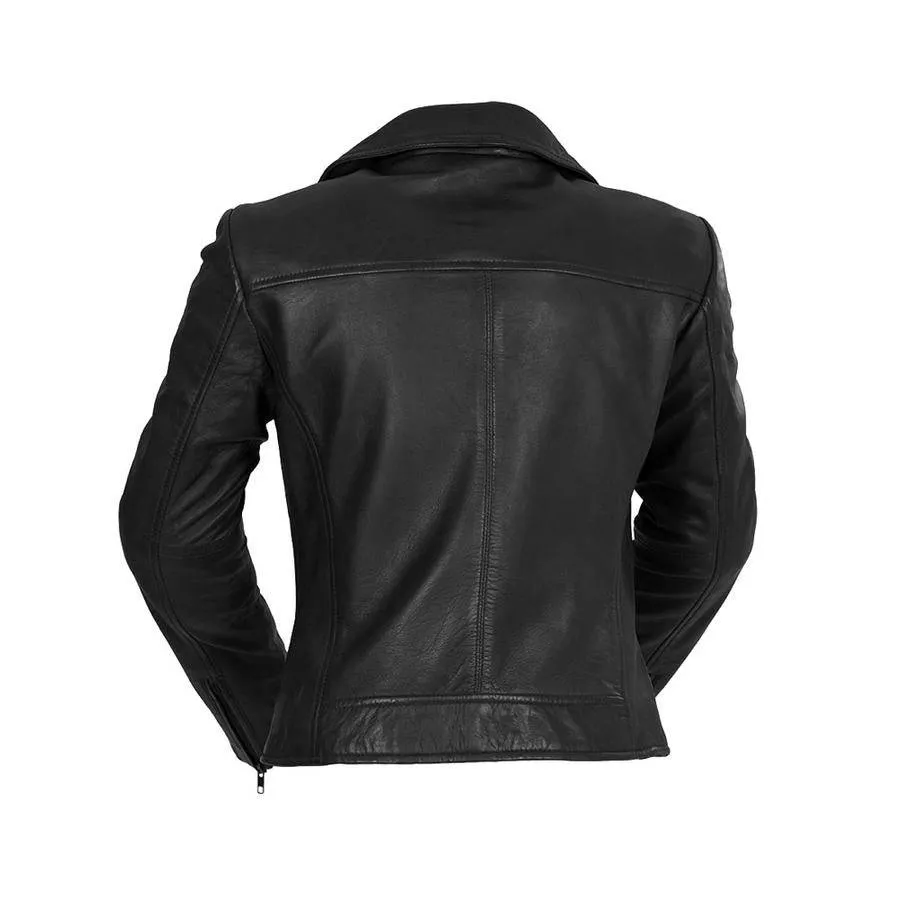 WHET BLU Women's Betsy Moto Leather Jacket