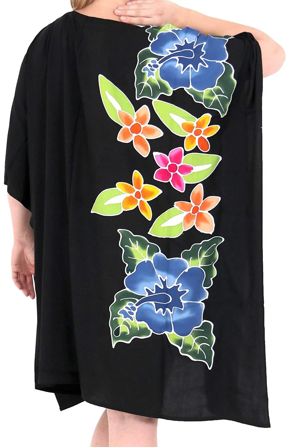 Women Dress Designer Sundress Beachwear Plus Size Evening Casual Cover ups Black