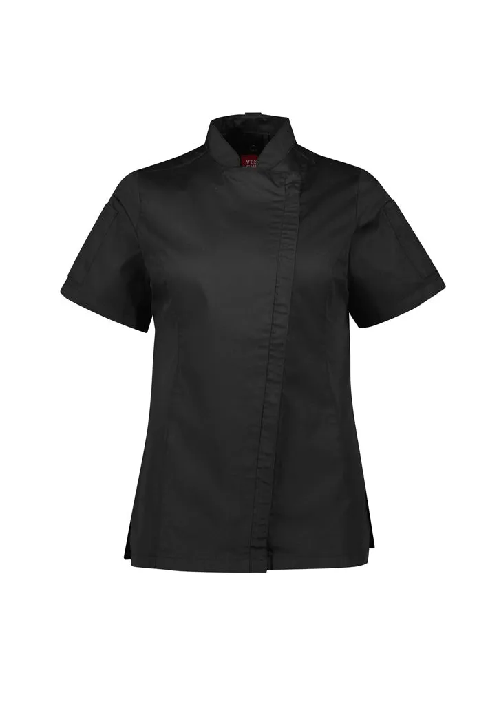 Women's Alfresco Short Sleeve Chef Jacket - CH330LS