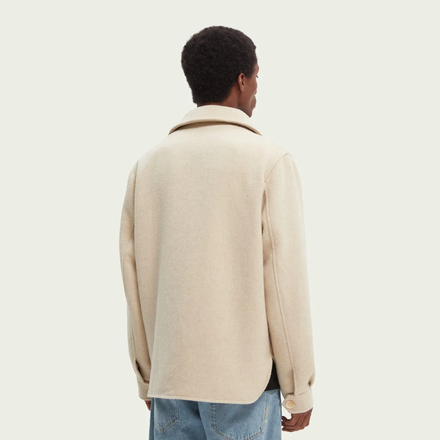 Wool Overshirt (Beached Melange)