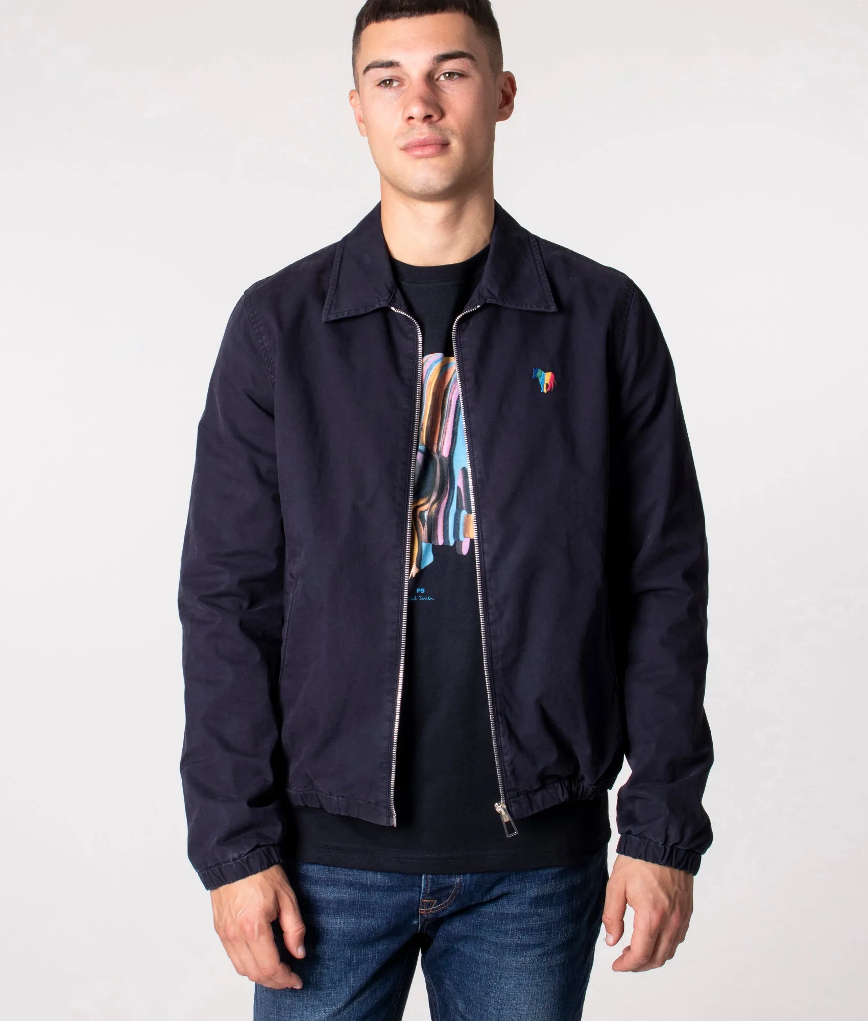 Zebra Emblem Coaches Jacket